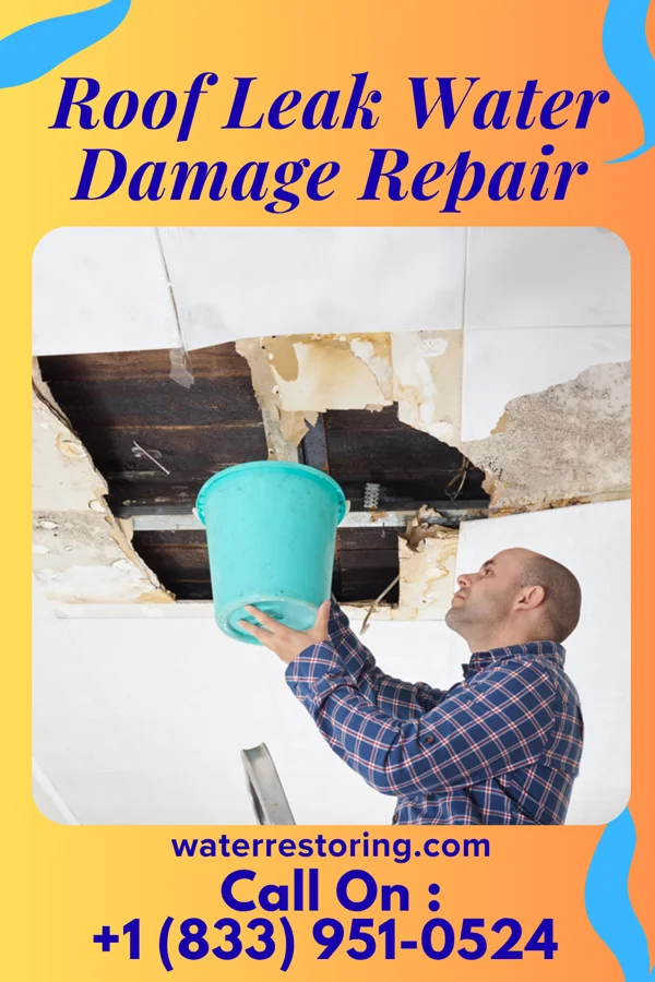 Roof Leak Water Damage Repair in St. Cloud, WI